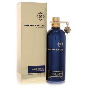 Montale Aoud Ambre by Montale Eau De Parfum Spray (Unisex) 3.4 oz